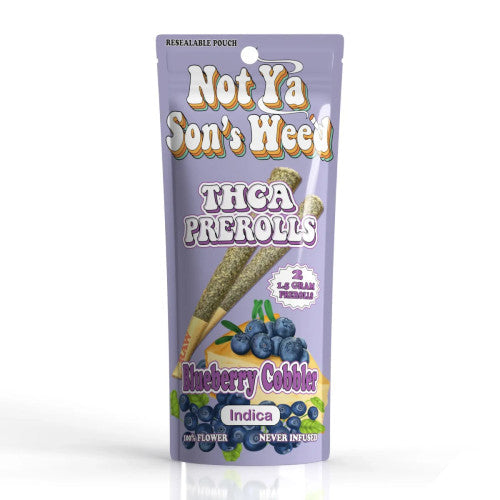 Not Your Son's Weed THCA 1.5g Pre-Rolls (2 Pre-Rolls Per Pouch)