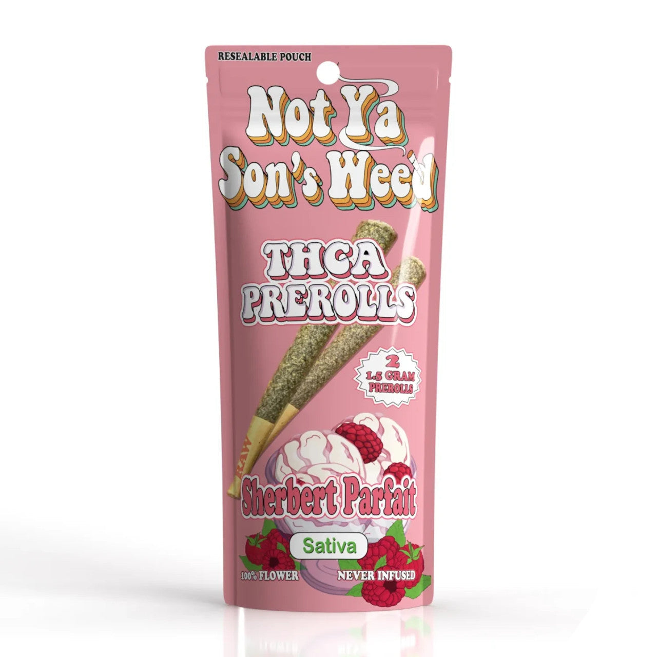 Not Your Son's Weed THCA 1.5g Pre-Rolls (2 Pre-Rolls Per Pouch)