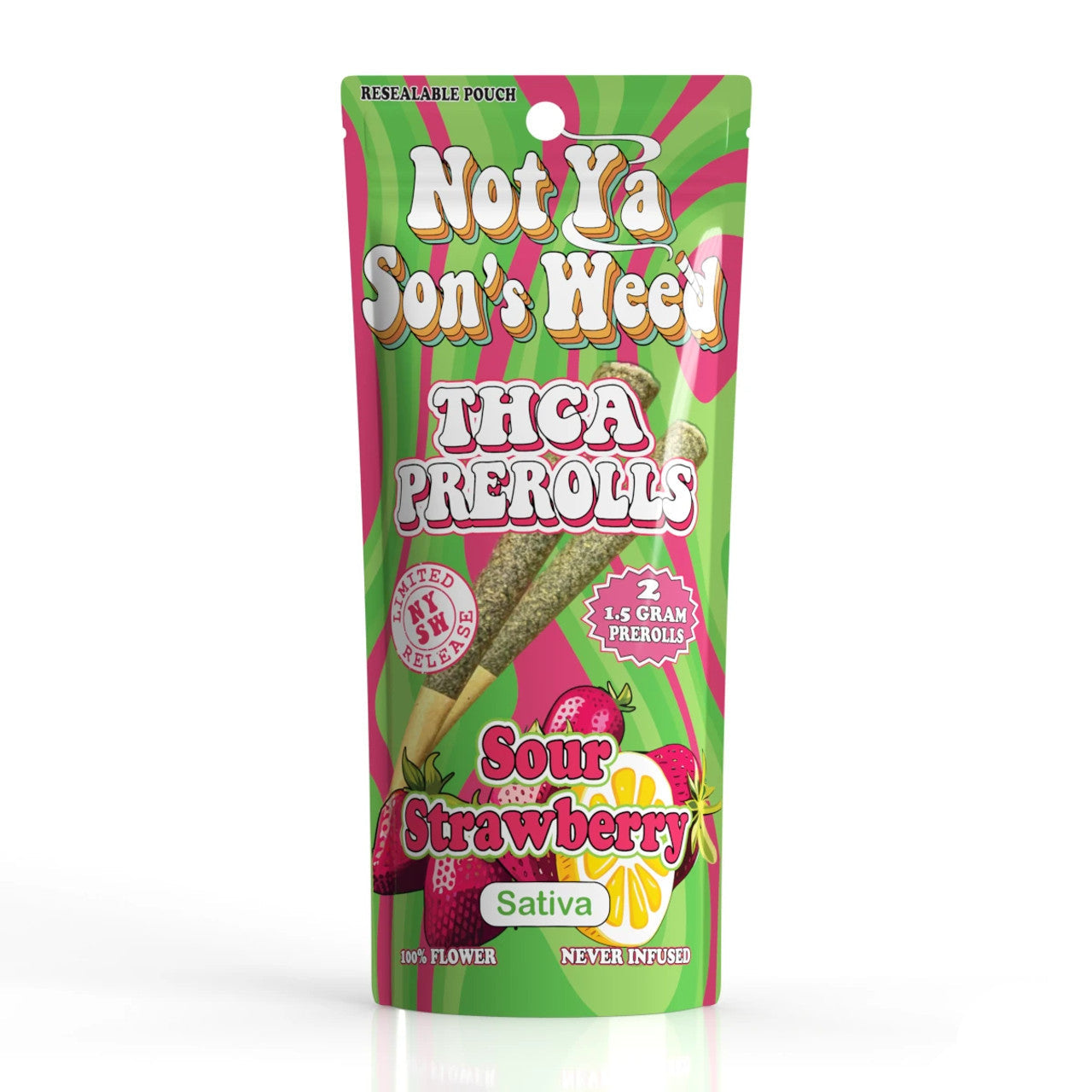 Not Your Son's Weed THCA 1.5g Pre-Rolls (2 Pre-Rolls Per Pouch)