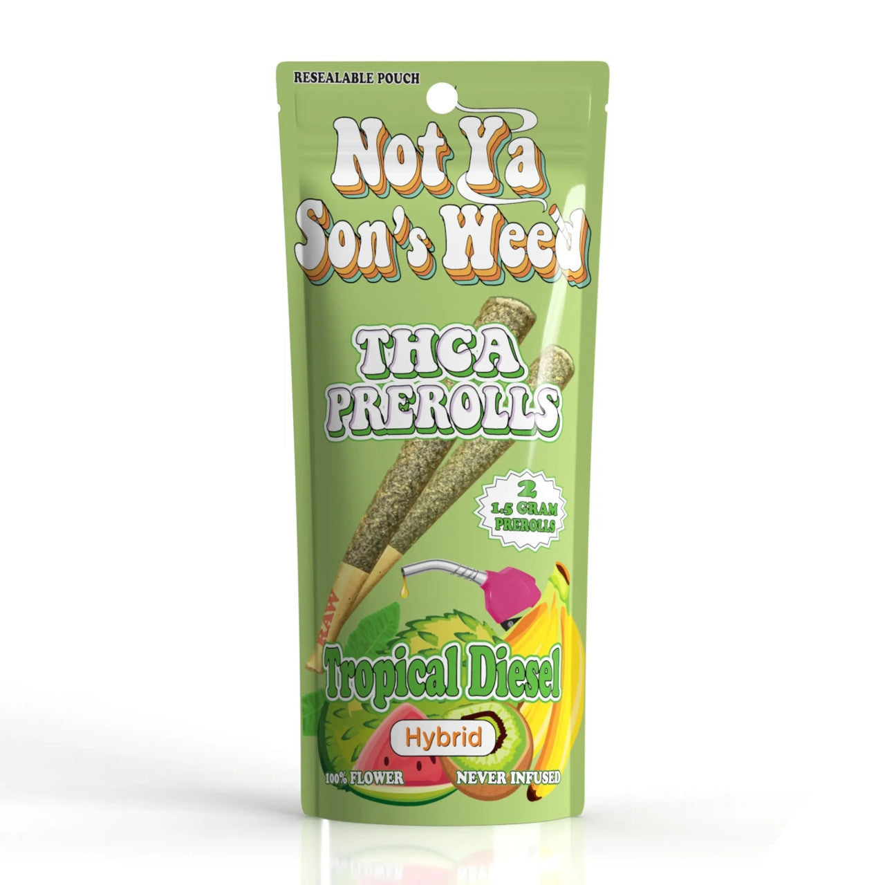 Not Your Son's Weed THCA 1.5g Pre-Rolls (2 Pre-Rolls Per Pouch)