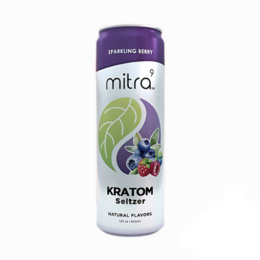 Mitra9 Kratom Extract Seltzers 70mg 12oz Beverages