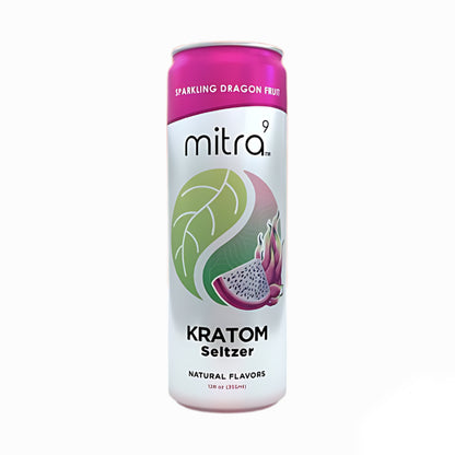 Mitra9 Kratom Extract Seltzers 70mg 12oz Beverages