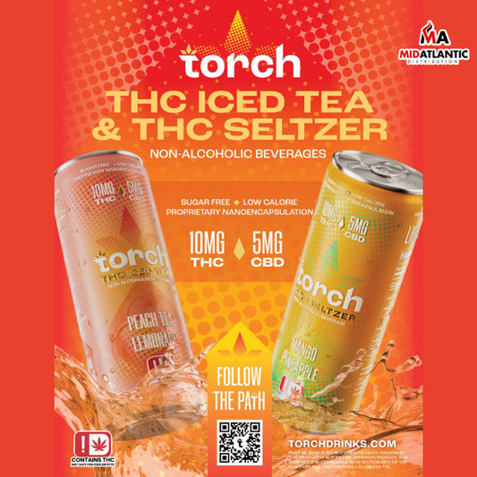 Torch 10mg THC + 5mg CBD 12oz Beverages