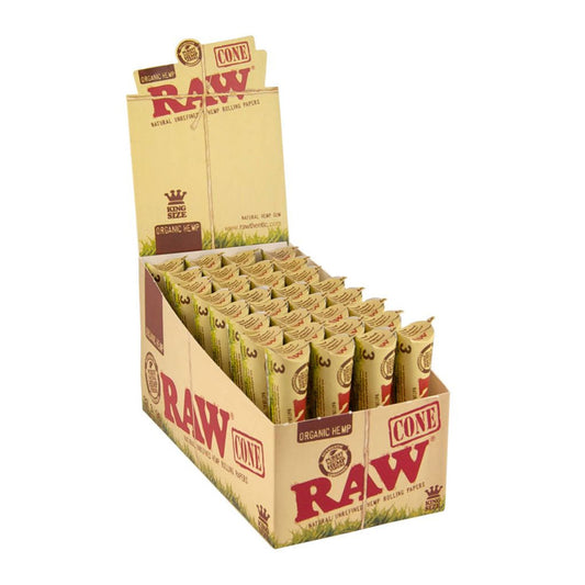 Raw Classic King Size Cones (3ct Pack)